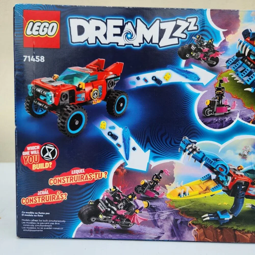 NEW LEGO DREAMZzz Crocodile Off-Road Car Truck Boat 71458 Minifigures 494 Pieces - Picture 7 of 16